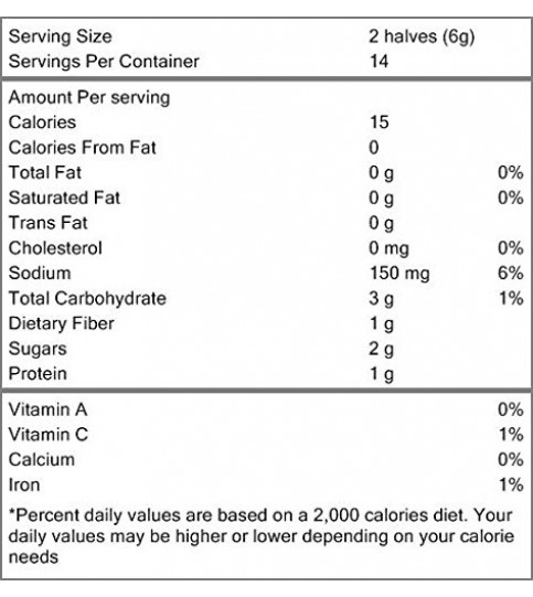 Mediterranean Organics Sundried Tomatoes (12x3 Oz) Mediterranean Organics Sundried Tomatoes (12x3 Oz)