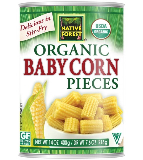 Native Forest Cut Baby Corn (6x14 Oz) Native Forest Cut Baby Corn (6x14 Oz)