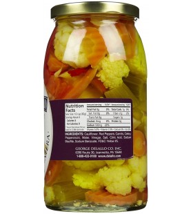 De Lallo Mild Giardinera (6x25.5 Oz)