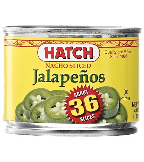 Hatch Farms, Inc. Sliced Jalapenos (12x4OZ ) $11.85