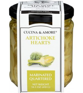 Cucina & Amore Artick Qtr Marinated (6x14.5OZ )