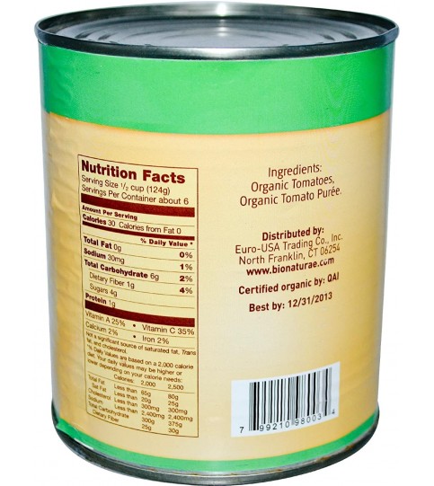 Bionaturae Crushed Tomatoes (12x28.2 Oz)