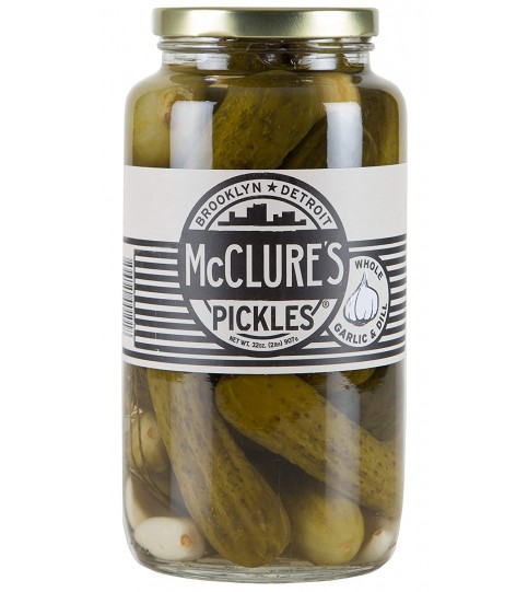 Mcclure's Pickles Garlic Dill Spears (6x32Oz)