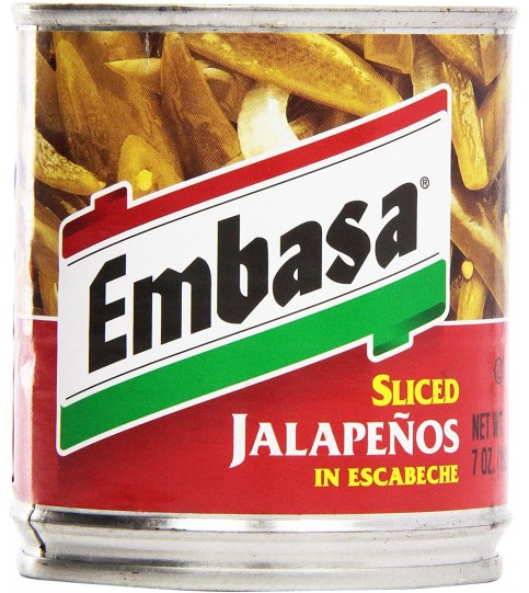 Embasa Sliced Jalapeno Pep (12x7OZ ) Embasa Sliced Jalapeno Pep (12x7OZ )