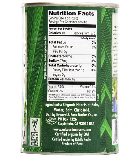 Native Forest Hearts of Palm (12x14 Oz) Native Forest Hearts of Palm (12x14 Oz)