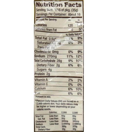 Bob's Red Mill Cornbread Mix Gluten Free (4x20 Oz)