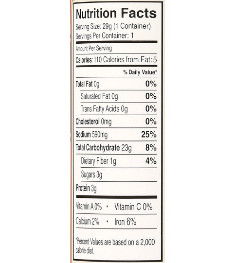 Dr. Mcdougall's Clear Noodle, Hot & Spicy (6x1 OZ)